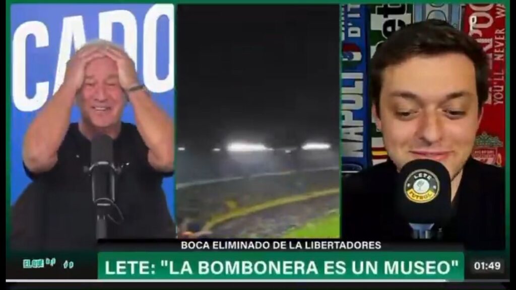 En el programa de Diego Díaz se burlaron de Boca con la canción que los hinchas de la Católica le dedicaron la Doce