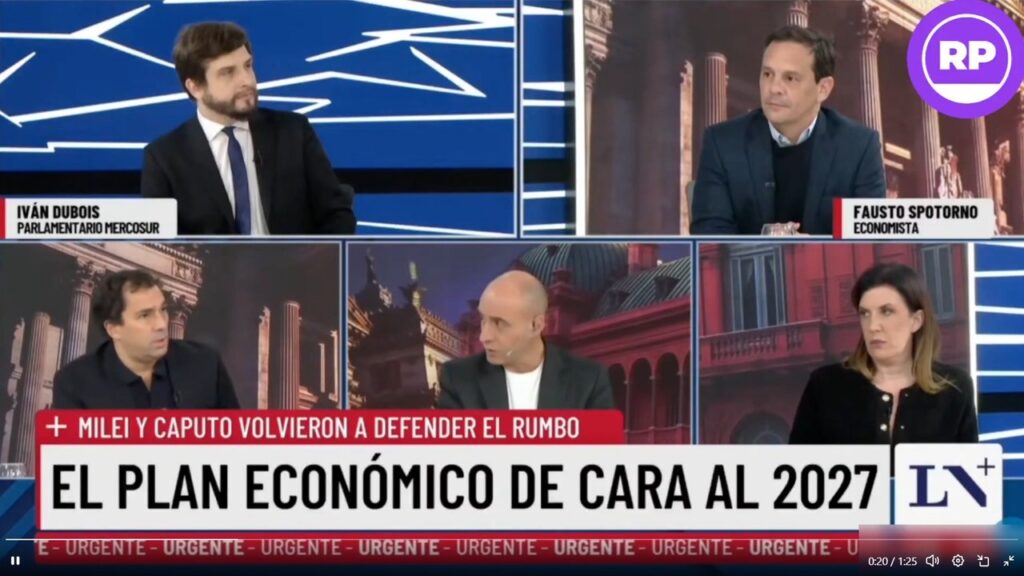 Trebucq elogiaba a Luis Caputo y Mariano Roa lo paró en seco: “¿Te gustó cuando dijo que no se dejen psicopatear por el periodismo?"