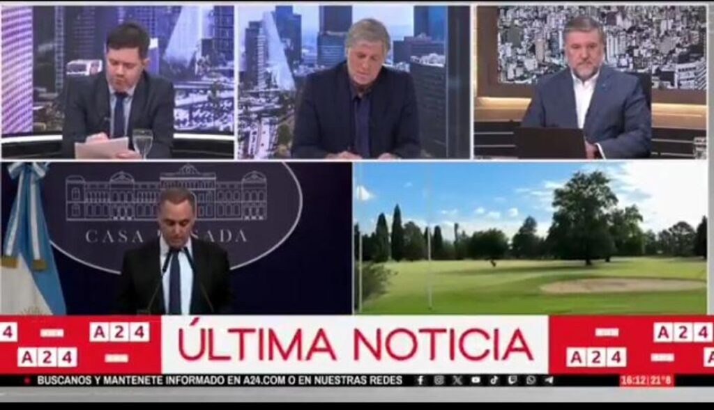 “Es una bomba”: Ortelli quedó en shock al enterarse que Adorni mandó a contruir una pileta y una cascada millonarias en el country