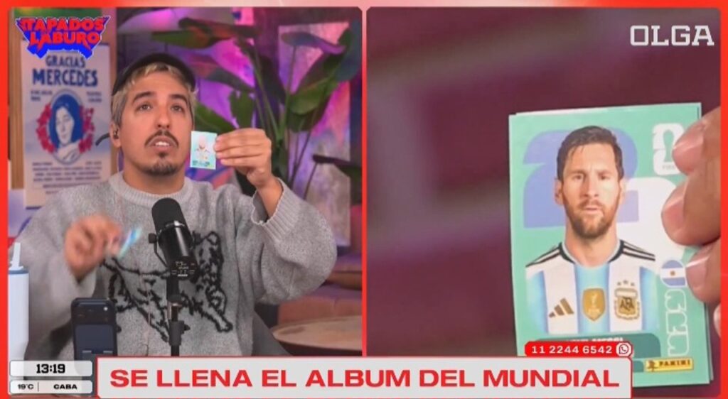 ¿Todo armado? OLGA quiso emocionar con la figurita de Messi, pero exageraron el festejo y en las redes hablan de “cringe"
