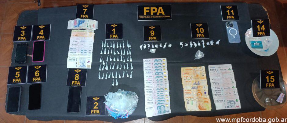 TRES DETENIDOS CON ANTECEDENTES Y SECUESTRO DE COCAÍNA EN CRUZ ALTA