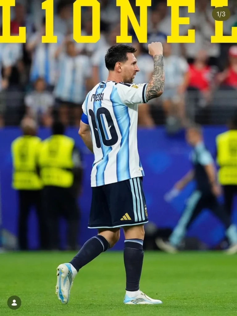 La emocionante dedicatoria de Antonela Roccuzzo a Lionel Messi y las fotos de la intimidad del partido