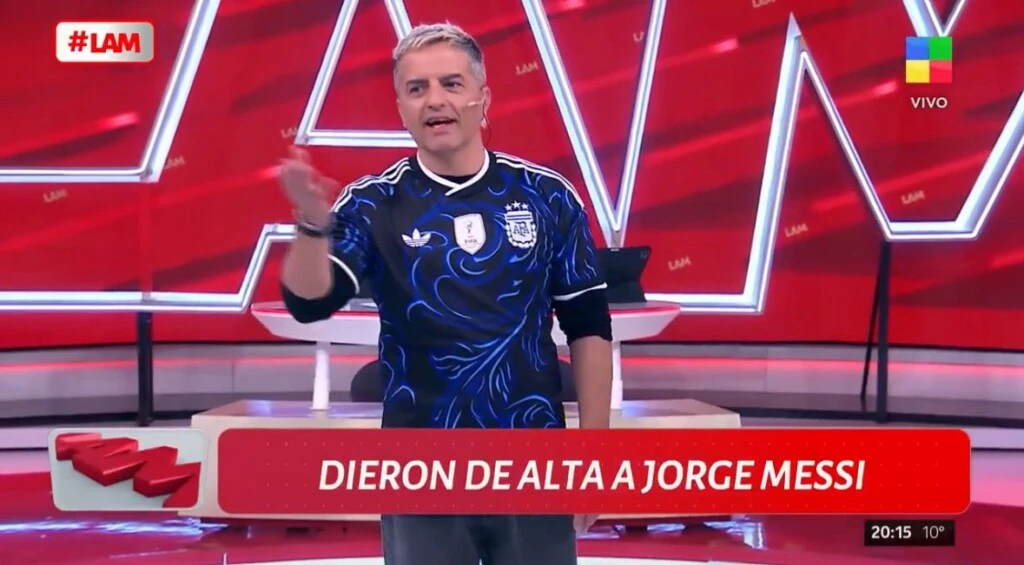 Le dieron el alta médica a Jorge Messi: como continúa su recuperación