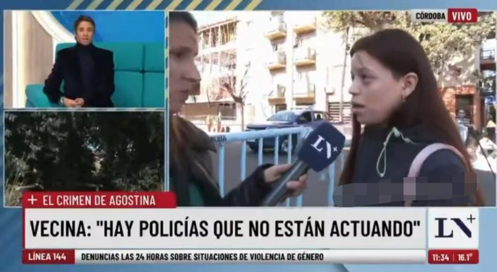 El mal momento de Robertito Funes con una vecina cordobesa que se negó a hablarle en un móvil