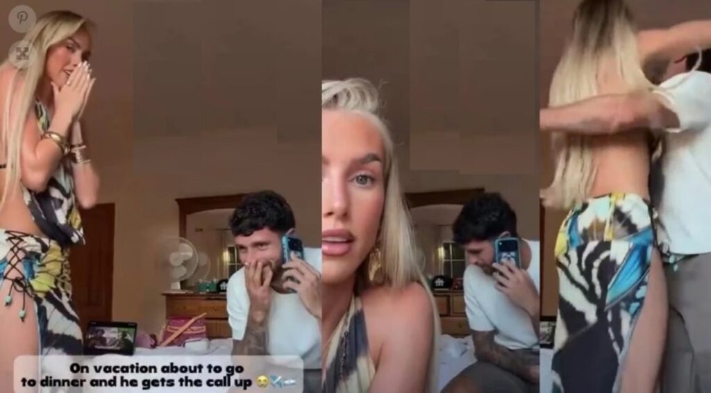 La novia de Senesi grabó su reacción cuando recibió el llamado de Scaloni para jugar el Mundial