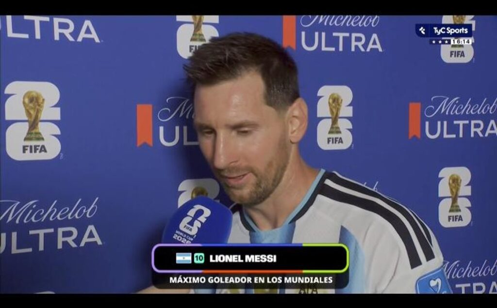“Estoy cansado”: Messi gambeteó la pregunta de una periodista con una respuesta que desató una ola de comentarios desopilantes