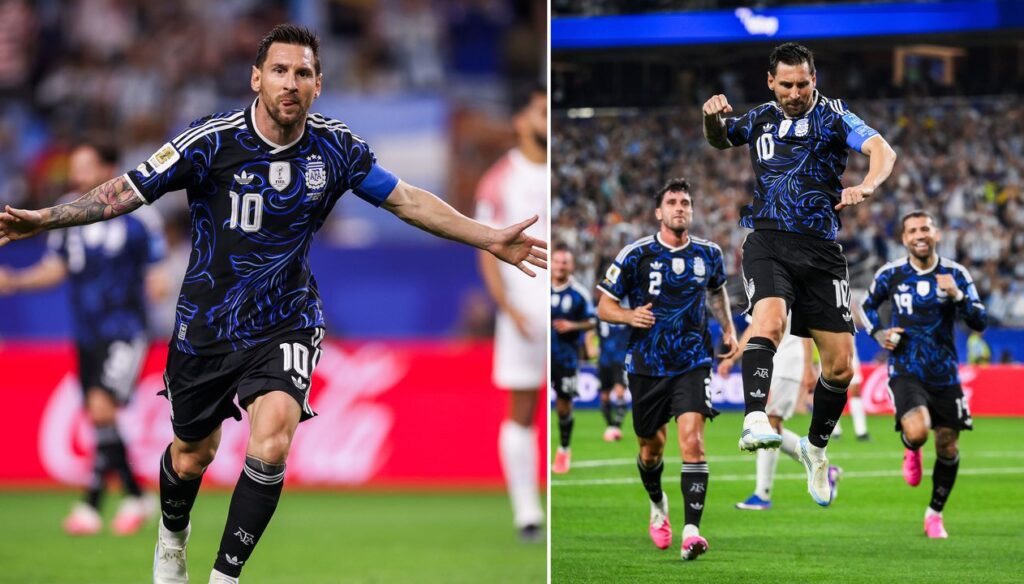Las redes deliran con otro golazo de Messi para sellar el triunfo ante Jordania y batir un nuevo récord