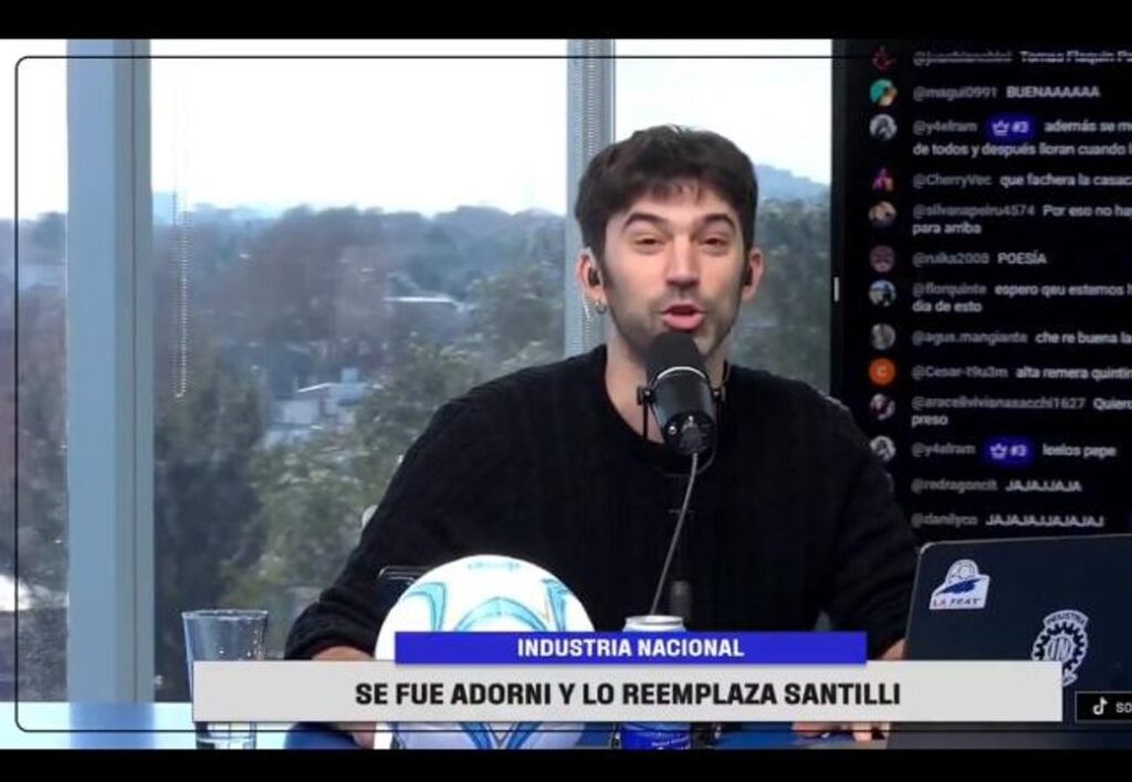 Pedro Rosemblat contó al aire el picantísimo mensaje privado que le mandó a Adorni y admitió que estaba “en estado de ebriedad”