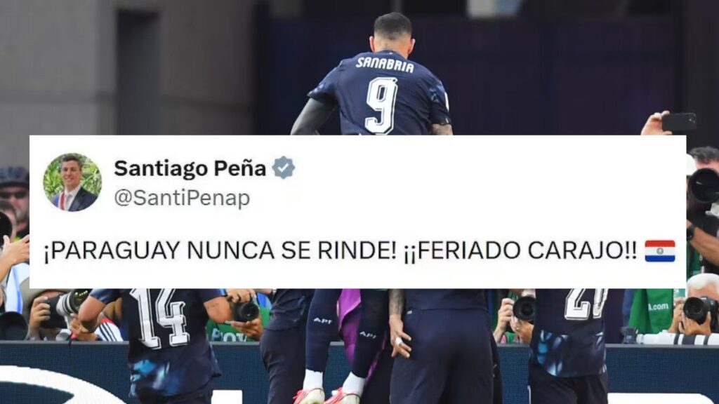 Paraguay eliminó a Alemania y Santiago Peña decretó feriado: “¡Feriado, carajo!”