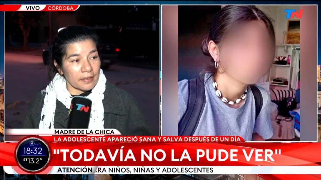 Rompió el silencio la mamá de Luciana, la adolescente de Córdoba: “Pasé un infierno”