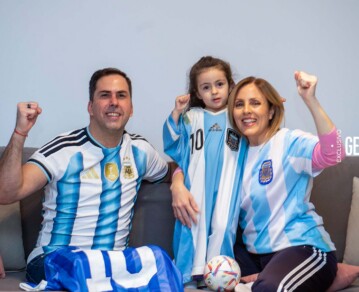 El desopilante momento de Marcelo Benedetto con Shakira en el Mundial que se volvió viral